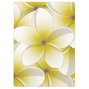 Porte-bloc Fleurs frangipani/Plumeria
