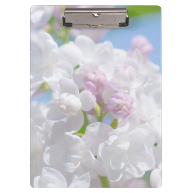 Porte-bloc Fleurs Lilac (Devant)