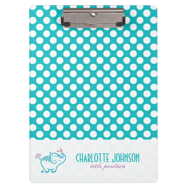 Porte-bloc Fleurs Violettes Et Eléphant Bébé Mignonne (Devant)