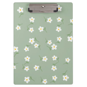 Porte-bloc floral Marguerite Sage