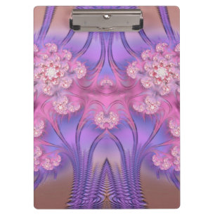 Porte-bloc FLORAL ~ PASTEL 3D ! Porte - bloc rose, mauve