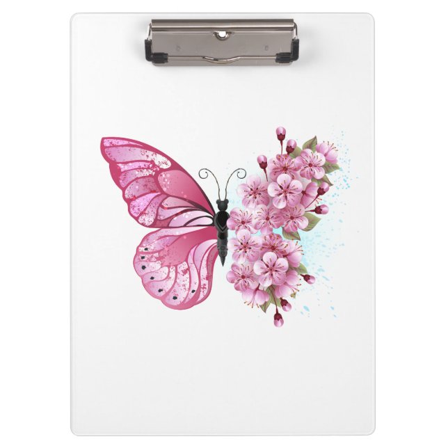 Porte-bloc Flower Butterfly (Devant)