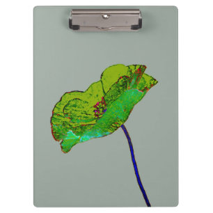 Porte-bloc Flower poppy conception florale