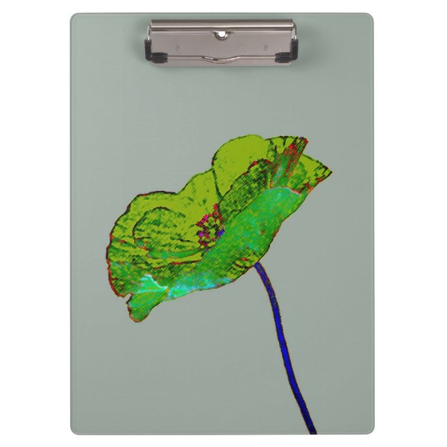 Porte-bloc Flower poppy conception florale (Devant)