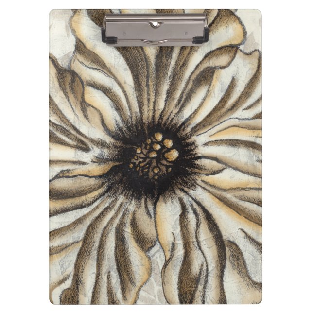 Porte-bloc Flowerhead Fresco sur Tan Arrière - plan (Devant)