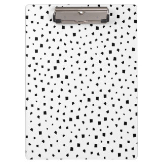 Porte-bloc Formes irrégulières quadrilatérales motif monochro