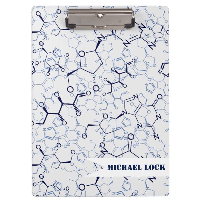 Porte-bloc Formule chimique Chimie Cadeaux personnalisés (Devant)