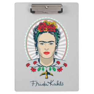 Porte-bloc Frida Kahlo  Flore Vintage
