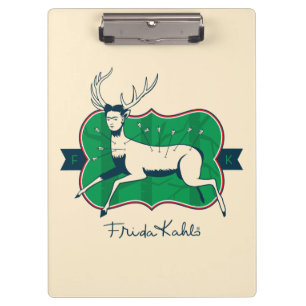 Porte-bloc Frida Kahlo   les cerfs communs blessés