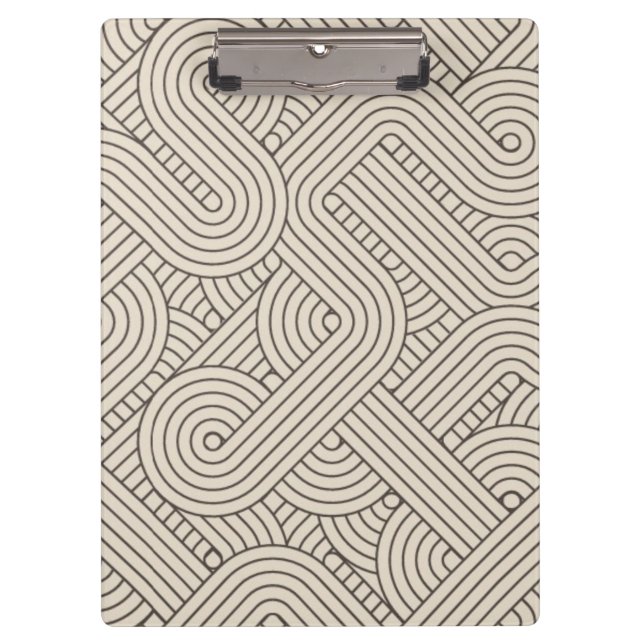 Porte-bloc Frontière abstraite (Devant)