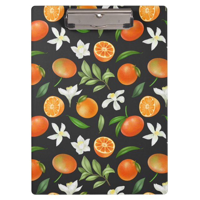 Porte-bloc Fruit Mandarins Orange | Porte - bloc de fruits (Devant)