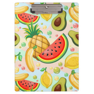 Porte-bloc Fruits d'été frais Motif