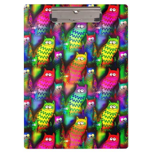 Porte-bloc Funny Cats Motif-54578 (Devant)