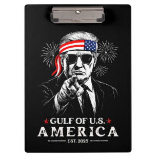 Porte-bloc Funny Trump Golfe Des USA Amérique 2025 4 juillet