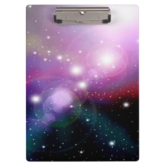 Porte-bloc Galaxie violette (Devant)