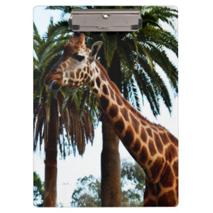 Porte-bloc Giraffe Drôle Qui Donne Une Framboise,