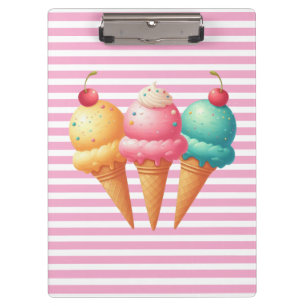 Porte-bloc Glace colorée