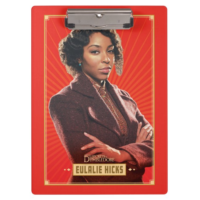 Porte-bloc Graphique de caractères Eulalie Hicks (Devant)