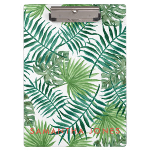 Porte-bloc Green Palm Feuille tendance Classic Modern