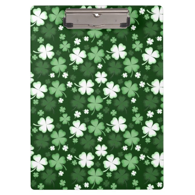 Porte-bloc Green Shamrock (Devant)