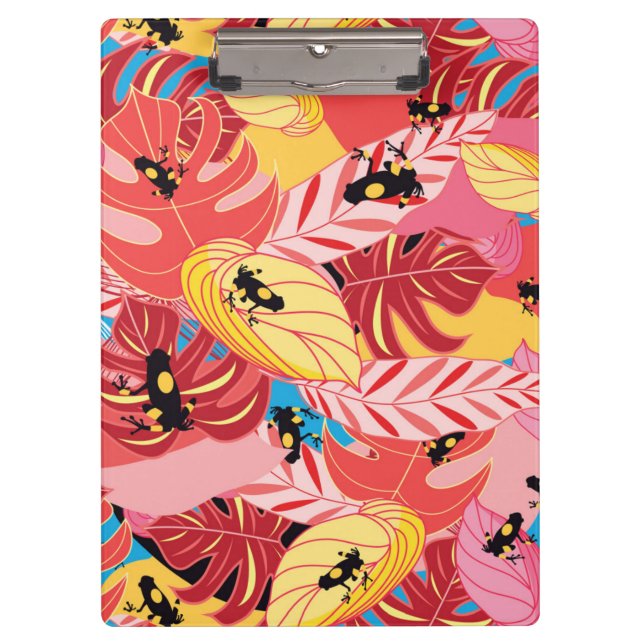 Porte-bloc Grenouilles de jungle (Devant)