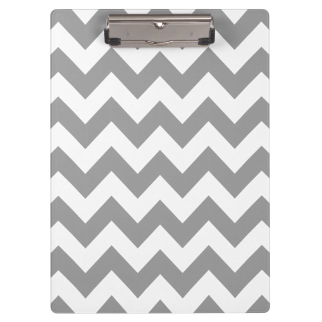 Porte-bloc Grey Bold Chevron (Devant)