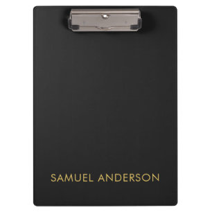 Porte-bloc Grey Gold Color Professional Ajouter un nom