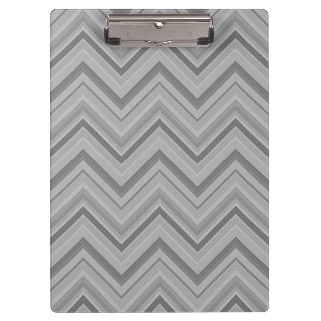 Porte-bloc Grey stripes zigzag (Devant)
