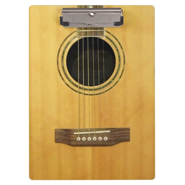 Porte-bloc Guitare acoustique (Devant)