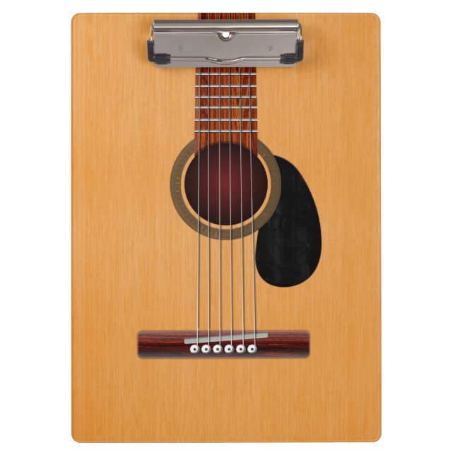 Porte-bloc Guitare acoustique (Devant)