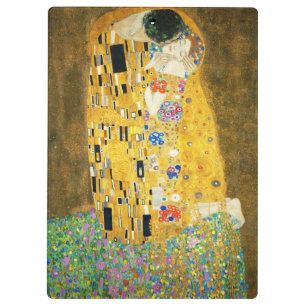 Porte-bloc Gustav Klimt The Kiss Vintage