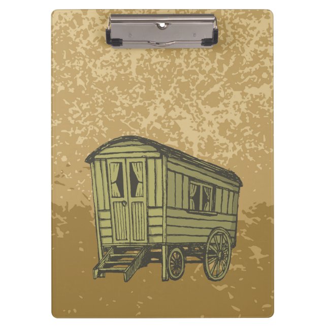 Porte-bloc Gypsy caravan (Devant)