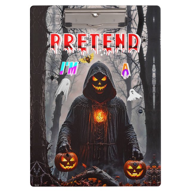 Porte-bloc Halloween (Devant)