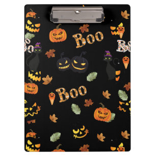 Porte-bloc Halloween Cat Boo