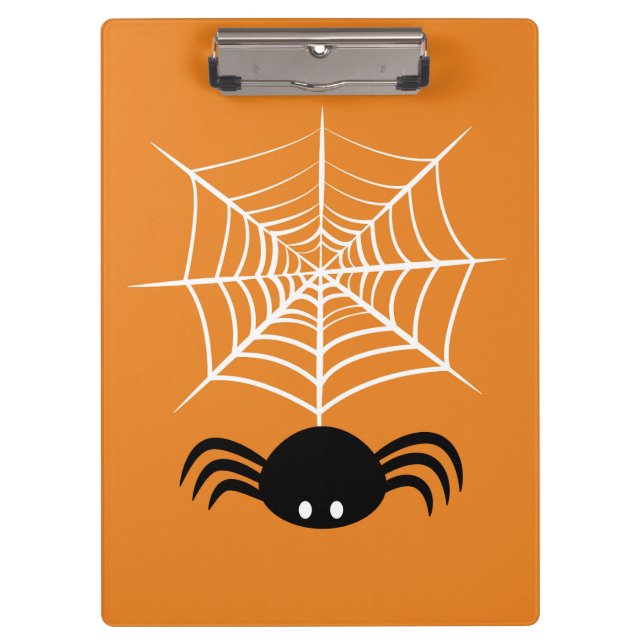 Porte-bloc Halloween Spider Web (Devant)