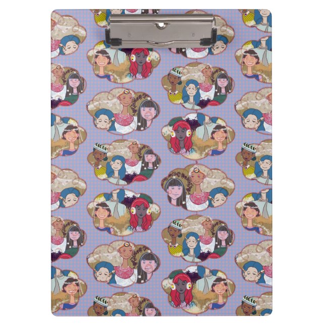 Porte-bloc Happy Illustrated Clipboard (Devant)