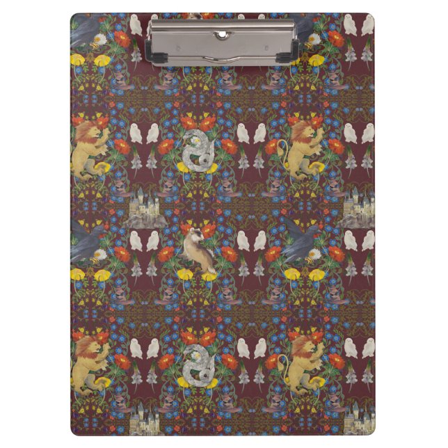 Porte-bloc HARRY POTTER™ | Motif d'icône d'aquarelle en Bourg (Devant)