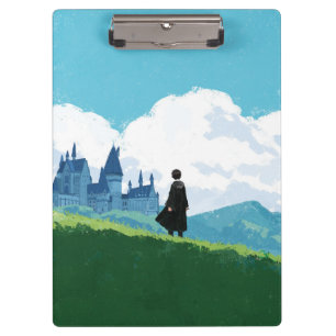 Porte-bloc HARRY POTTER™ Surplombant le château HOGWARTS™