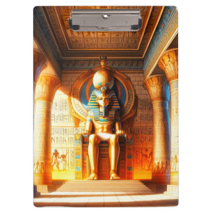 Porte-bloc Héritage des pharaons - Anime 4D Hiéroglyphique