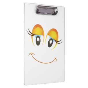 PORTE-BLOC HEUREUSE FILLE FACE