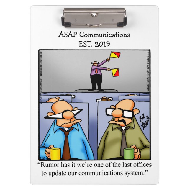 Porte-bloc Hilarious Business Humor Clipboard Gift (Devant)