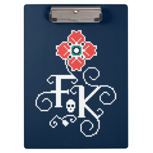 Porte-bloc Hommage floral de Frida Kahlo  