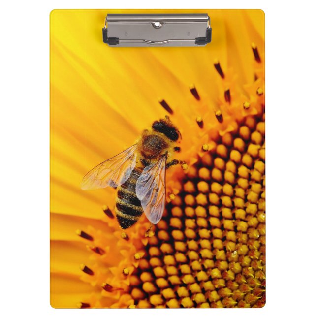 PORTE-BLOC HONEY BEES (SUNFLOWER) (Devant)