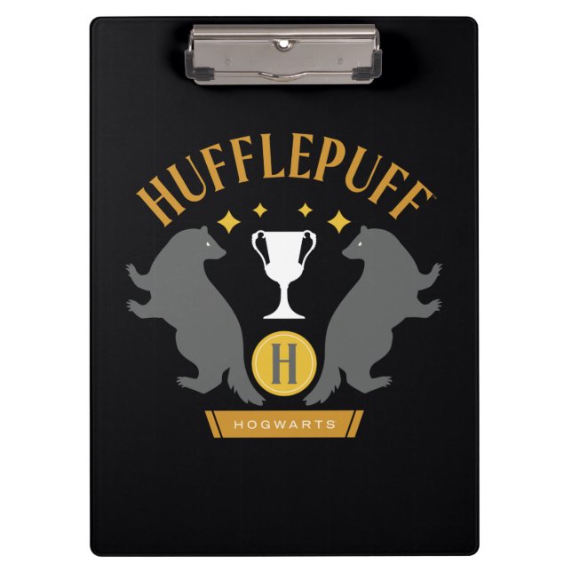 Porte-bloc HUFFLEPUFF™ Badger and Cup House Pride Graphisme (Devant)