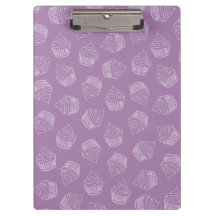Illustration de cupcake violet