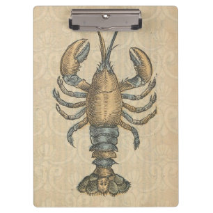 Porte-bloc Illustration de homard, fruits de mer du Maine