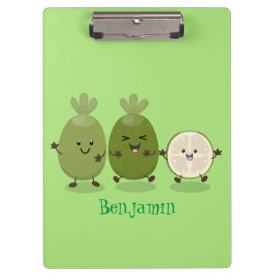 Porte-bloc Illustration de mignonne guava feijoa