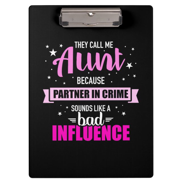 Porte-bloc Ils M'Appellent Tante (Devant)