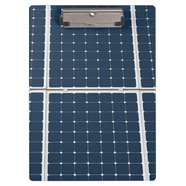 Porte-bloc Image amusante d'un panneau solaire (Devant)