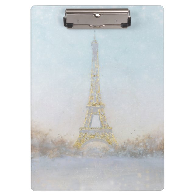 Porte-bloc Image de l'aquarelle | d'Eiffel Towe (Devant)